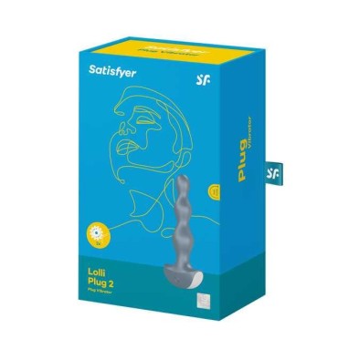 Wibrujący korek analny plug satisfyer lolli-plug 2